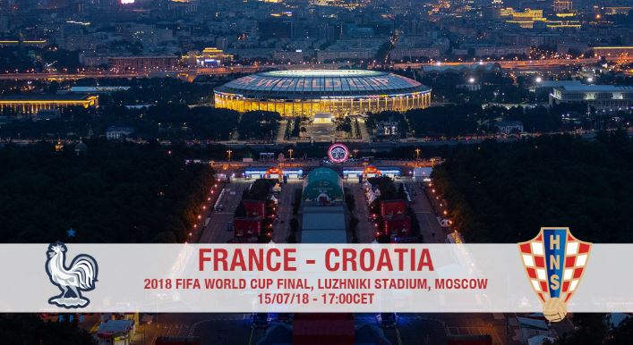 ฝรั่งเศส โครเอเชีย ดูบอลโลก 2018 นัดชิง