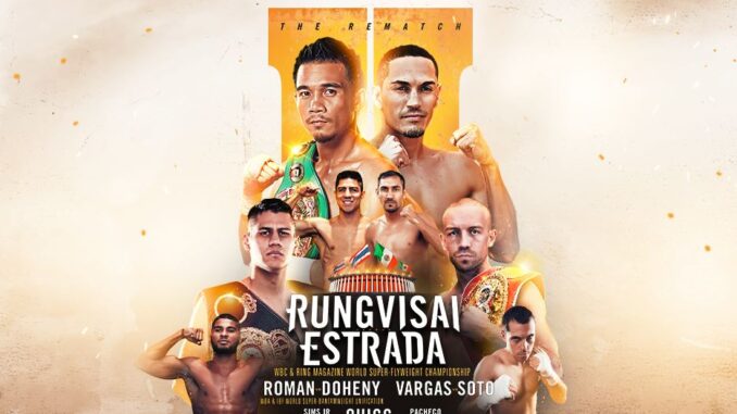 rungvisai vs estrada ถ่ายทอดสด แหลม ศรีสะเกษ วันนี้ เอสตราด้า