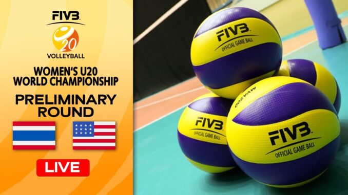 วอลเลย์บอล u20 ไทย อเมริกา