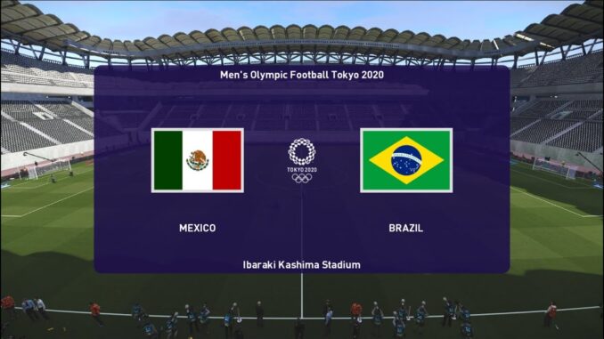 football olympic Brazil vs Mexico