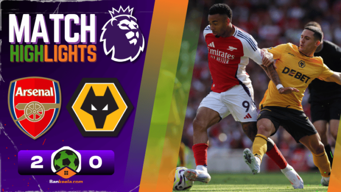 ไฮไลท์ฟุตบอลพรีเมียร์ลีก 2024 อาร์เซนอล 2-0 วูล์ฟแฮมป์ตัน วันนี้ 18867