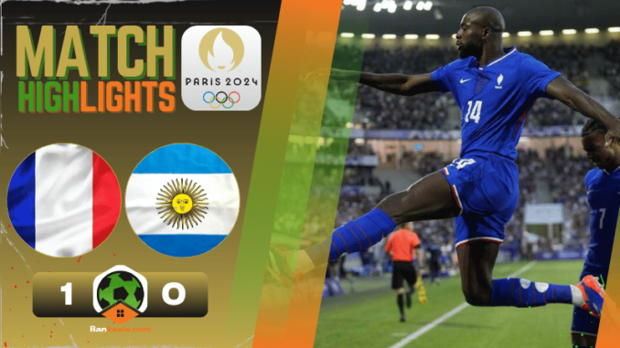ไฮไลท์ฟุตบอลโอลิมปิกชาย 2024 ฝรั่งเศส 1-0 อาร์เจนติน่า วันนี้ 3867