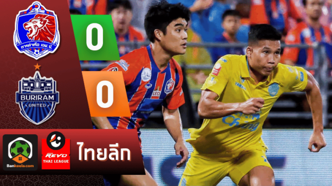 ผลบอลวันนี้ ไทยลีก 2024 ระหว่าง การท่าเรือ เอฟซี 0-0 บุรีรัมย์ ยูไนเต็ด วันนี้ 13967
