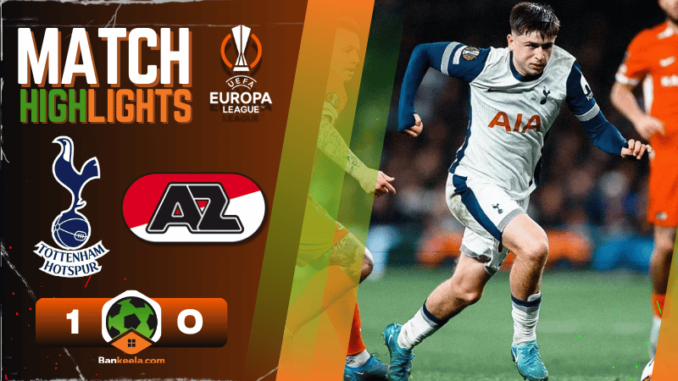 ไฮไลท์ ท็อตแน่ม ฮ็อทสเปอร์ 1-0 อาแซด อัลค์มาร์ วันนี้ 251067