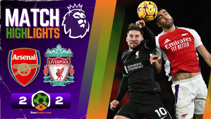 ไฮไลท์ อาร์เซนอล 2-2 ลิเวอร์พูล วันนี้ 281067