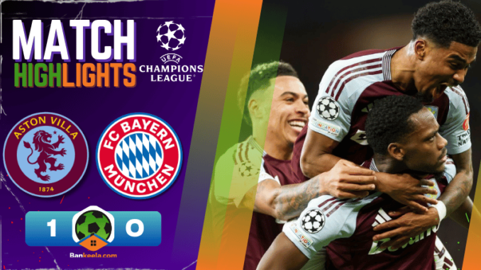 ไฮไลท์บอลยูฟ่าแชมเปียนส์ลีก 2024 แอสตัน วิลล่า 1-0 บาเยิร์น มิวนิค วันนี้ 31067