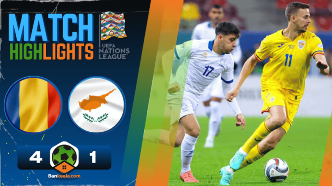ไฮไลท์ โรมาเนีย 4-1 ไซปรัส วันนี้ 191167