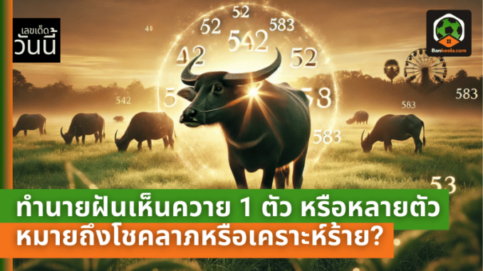 เห็นควาย