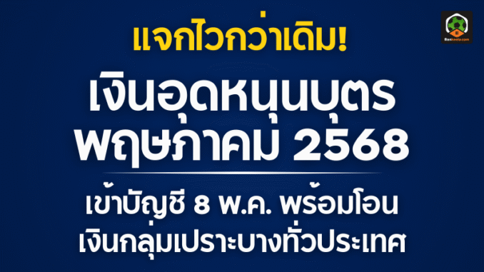 เงินอุดหนุนบุตร